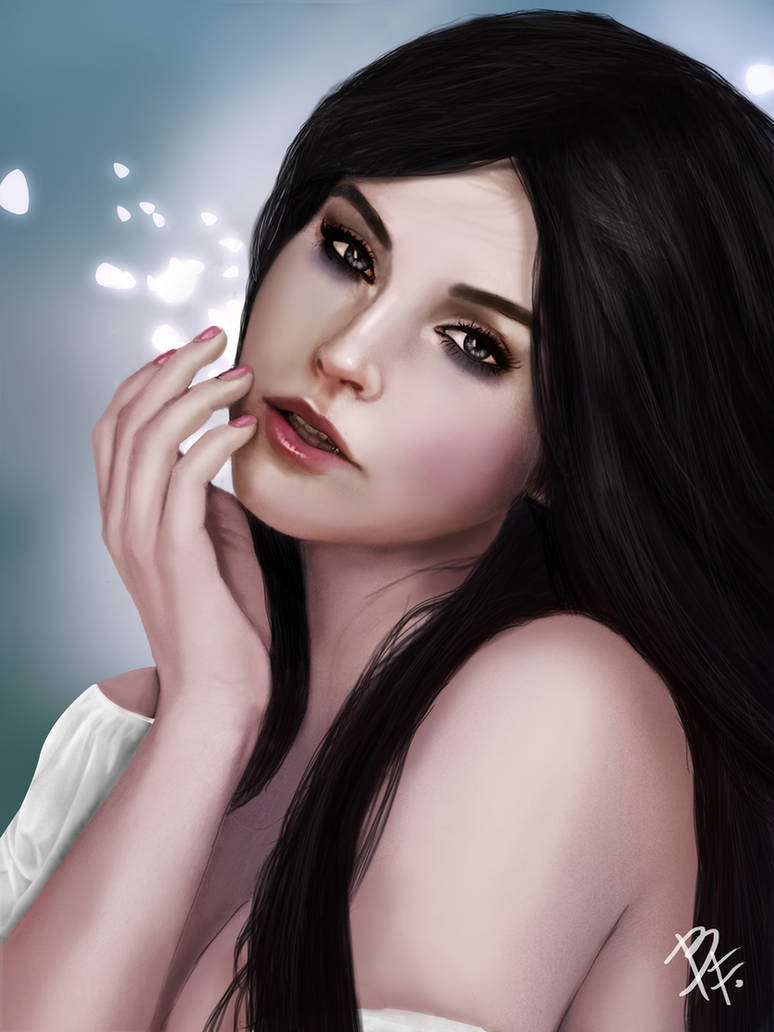 Portrait female by BluefireArt