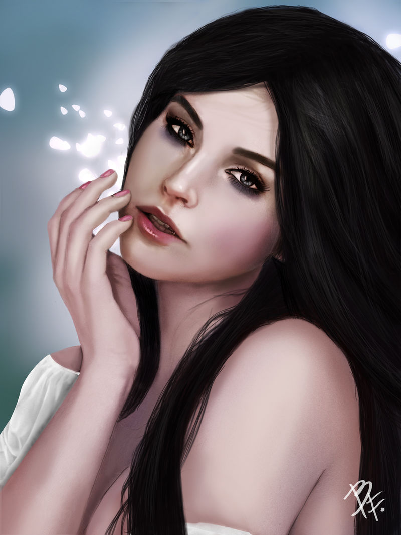 Portrait female by BluefireArt