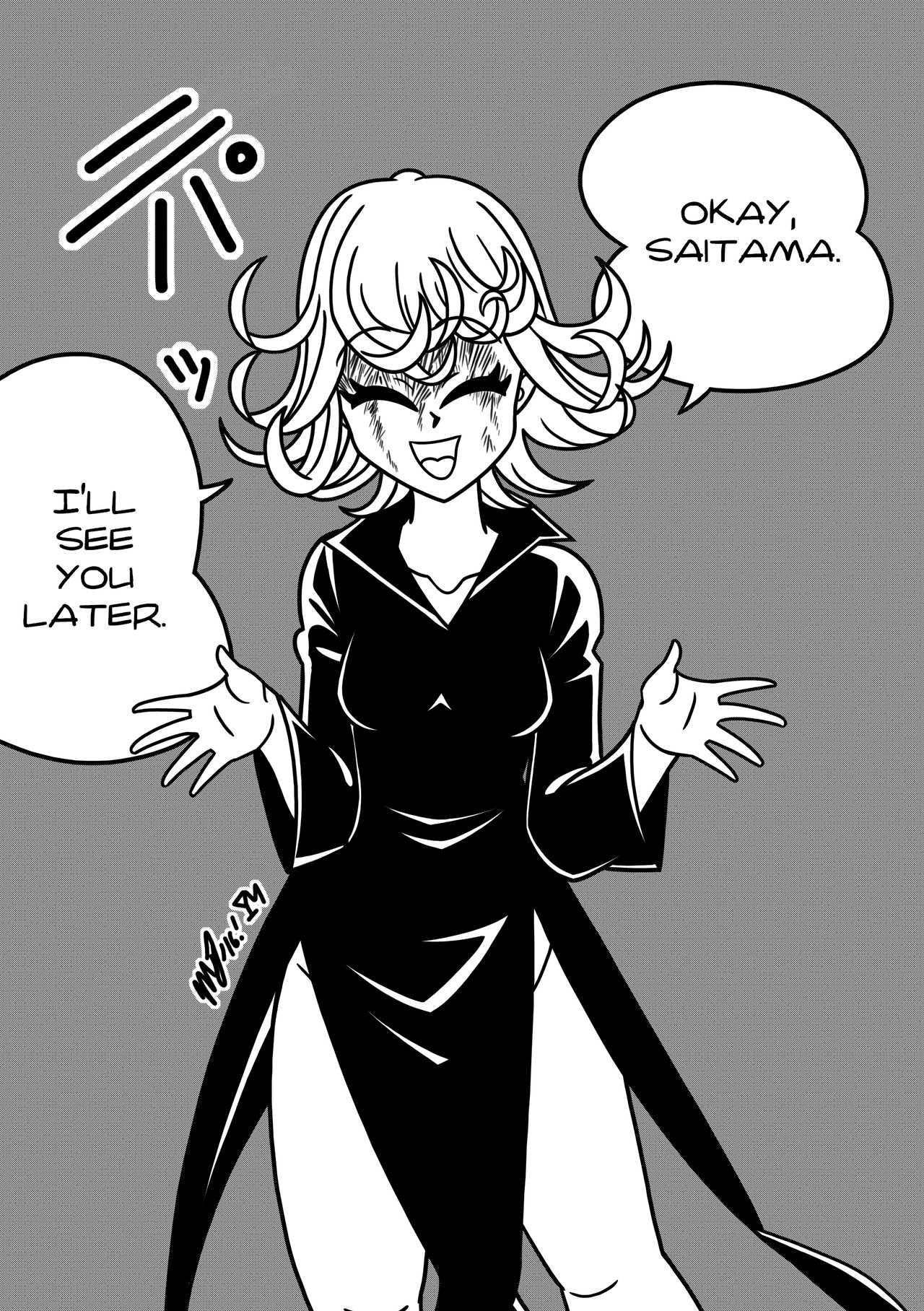 Panel Redraw Tatsumaki by mergeritter on DeviantArt
