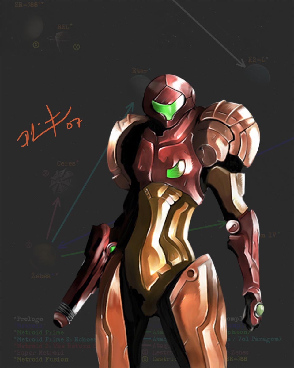 Samus speedpaint