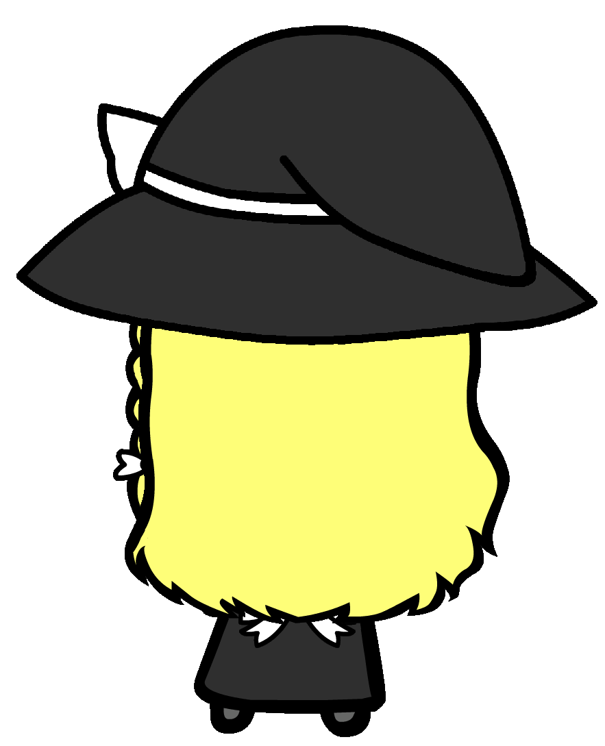 Marisa back (left profile)