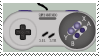 SNES Controller stamp by deadspaceheart