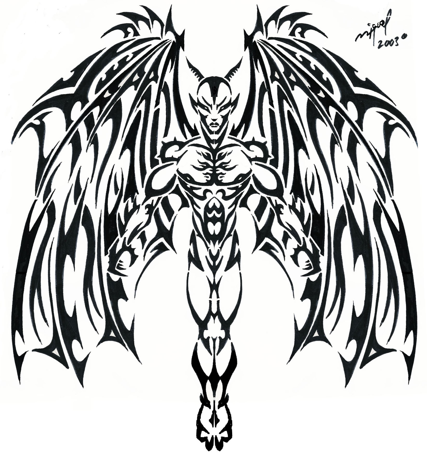 Devil Tattoo by Midnite7175 on DeviantArt
