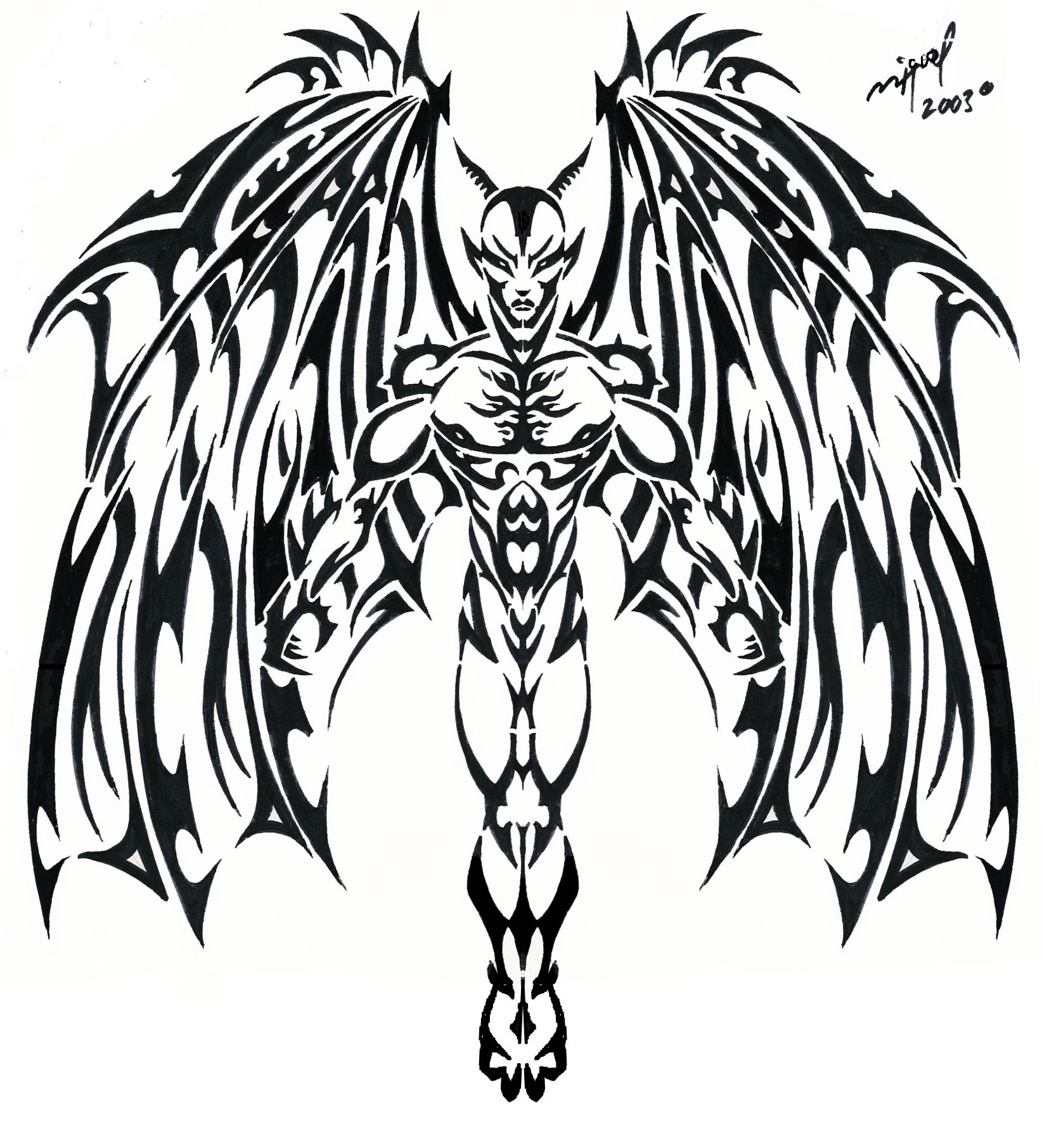 Devil Tattoo by Midnite7175 on DeviantArt Devil Tattoo by Midnite7175 on DeviantArt
