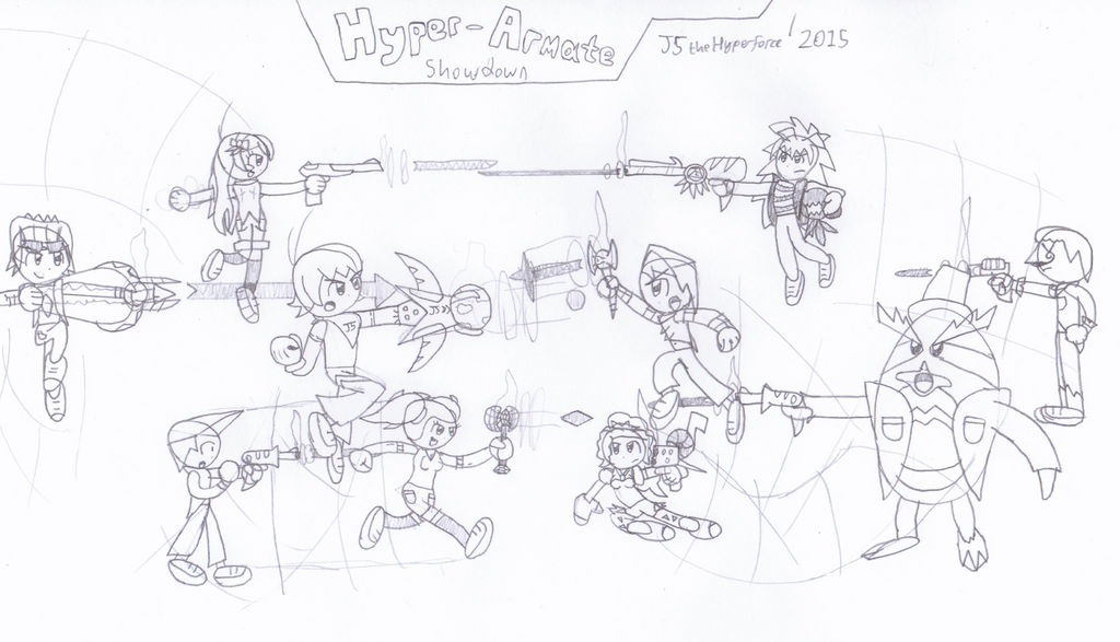 Hyper Target Deviantart Hyper-Armate Showdown! by J5theHyperforce on DeviantArt
