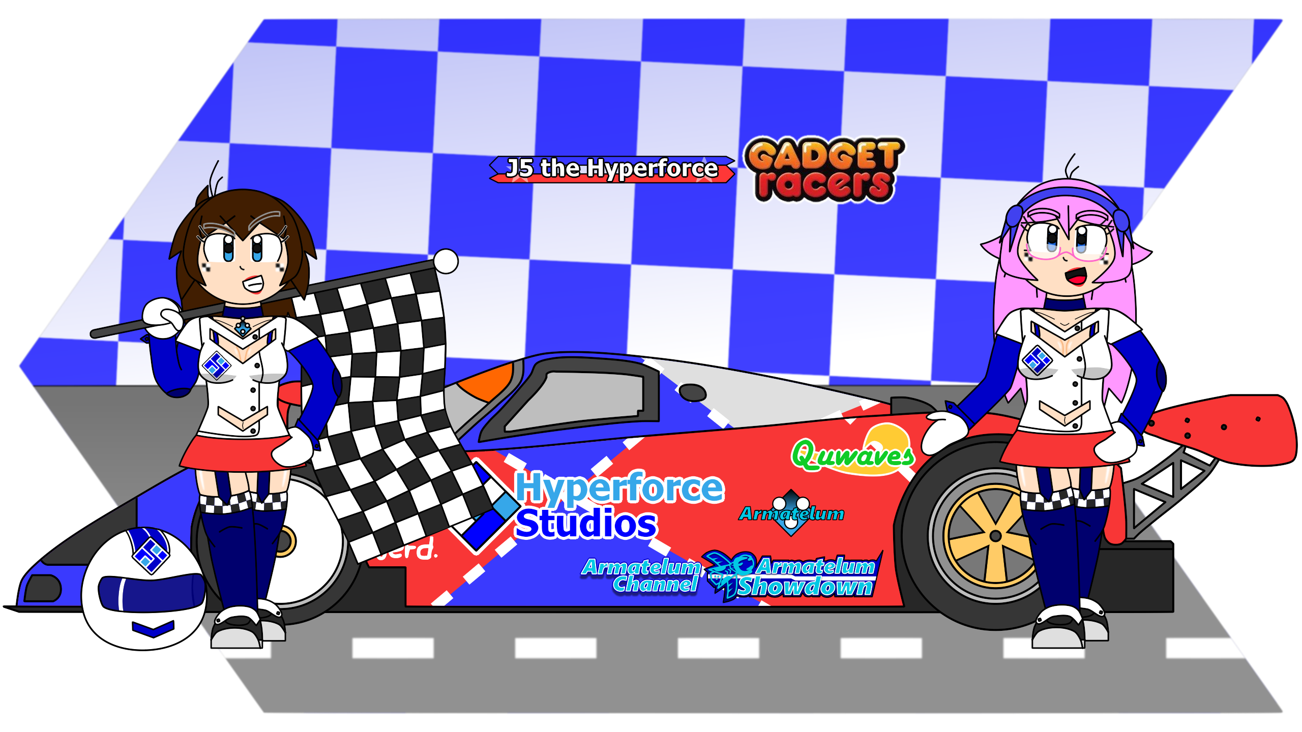 Off to the Gadget Races! Racing Jodie Team! by J5theHyperforce on ...