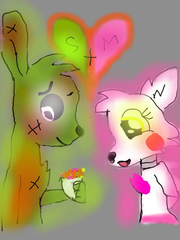 Springle (Springtrap x Mangle) by FnafFangirl3 on DeviantArt