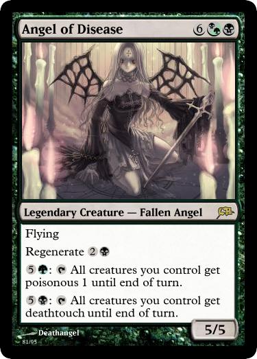 Angel of Disease Magic Card