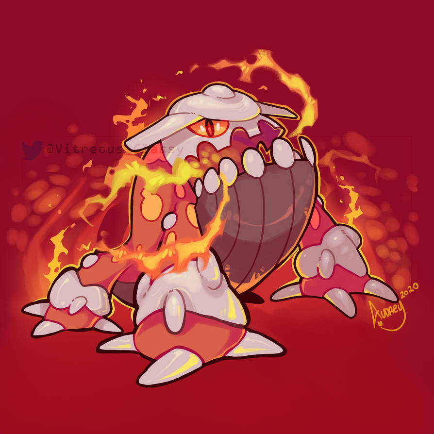 Heatrain Heatran by VitreousGlassy on DeviantArt