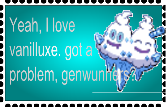 Vanilluxe Stamp