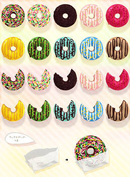 Assorted Donuts MMD DL