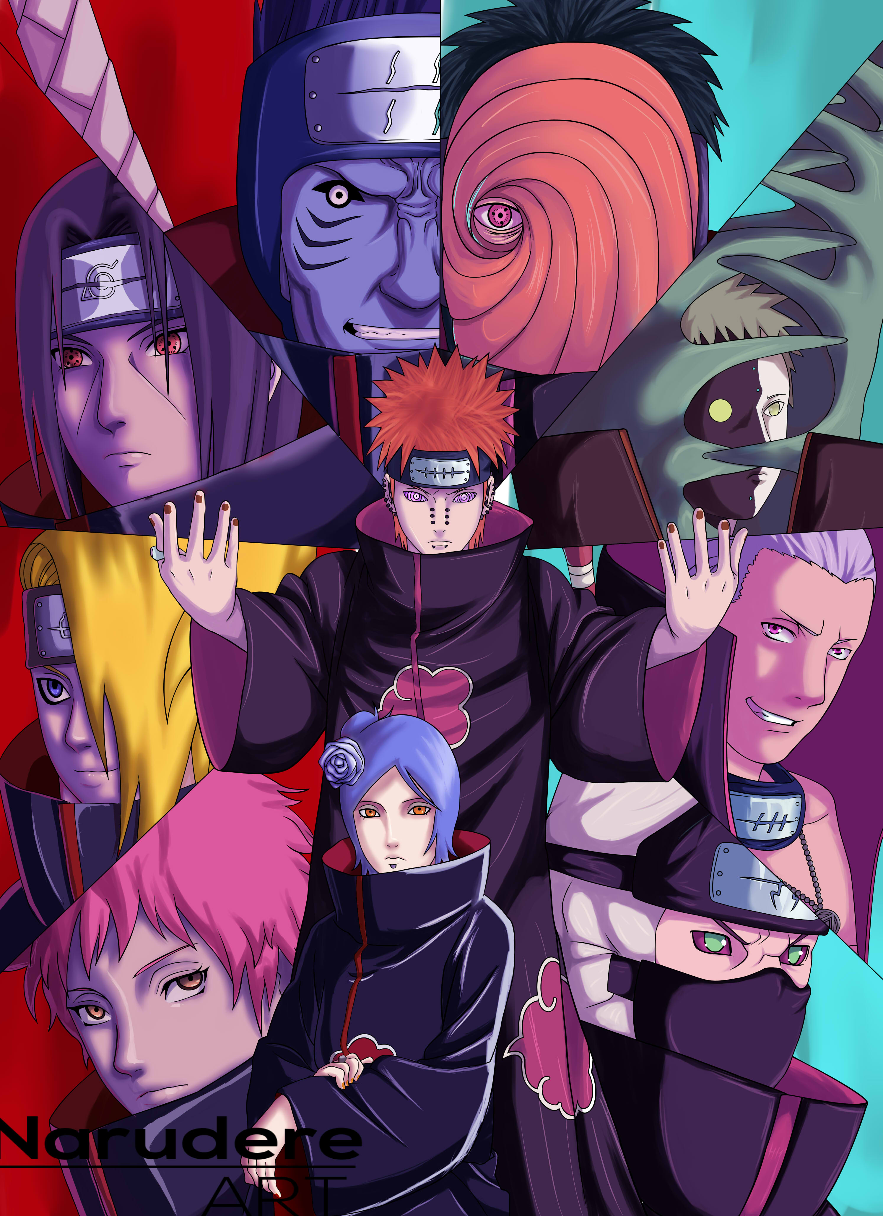 Naruto Artbook : Akatsuki