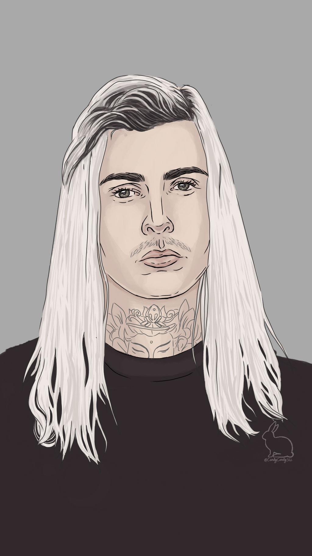 Design Ghostemane Drawing