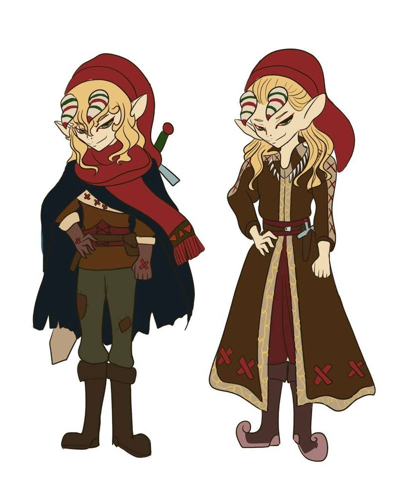 Redcap clothing variety by MirrorEggs on DeviantArt