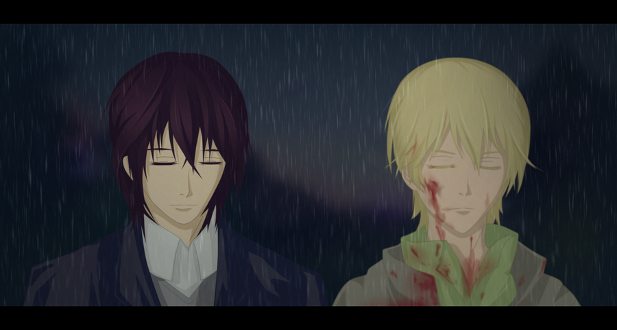 The Sky is crying - Kaname and Takuma