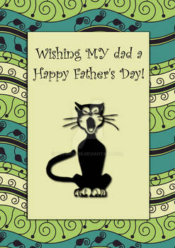 Happy Father's Day Cat