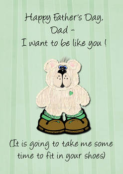 Happy Father's Day Bear Cub