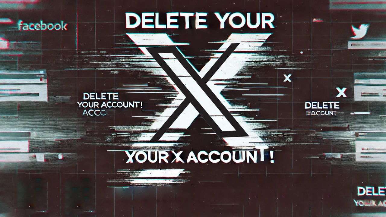Delete your X account by angoma on DeviantArt