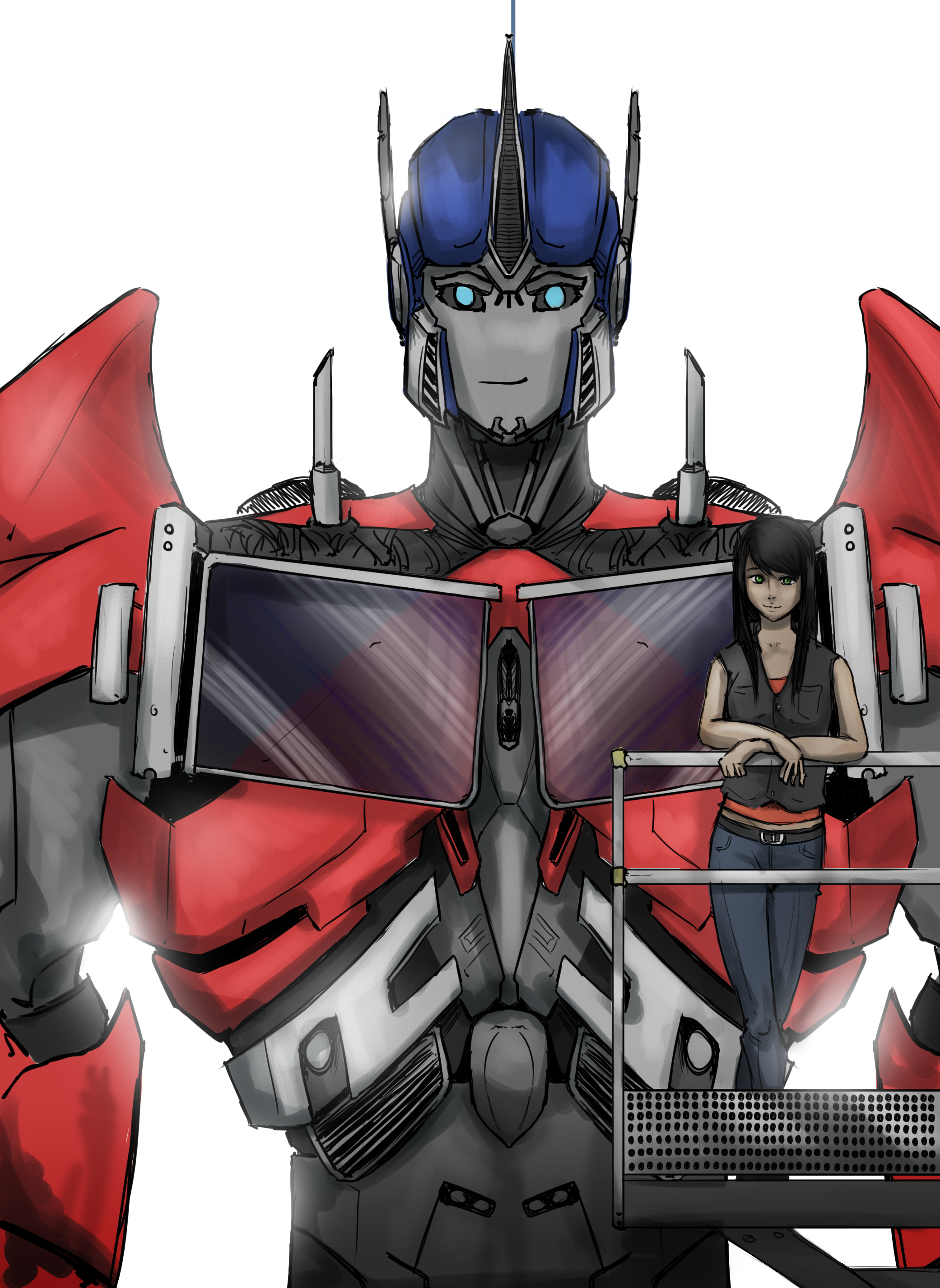 Optimus and Joanne