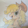 Applejack action shot