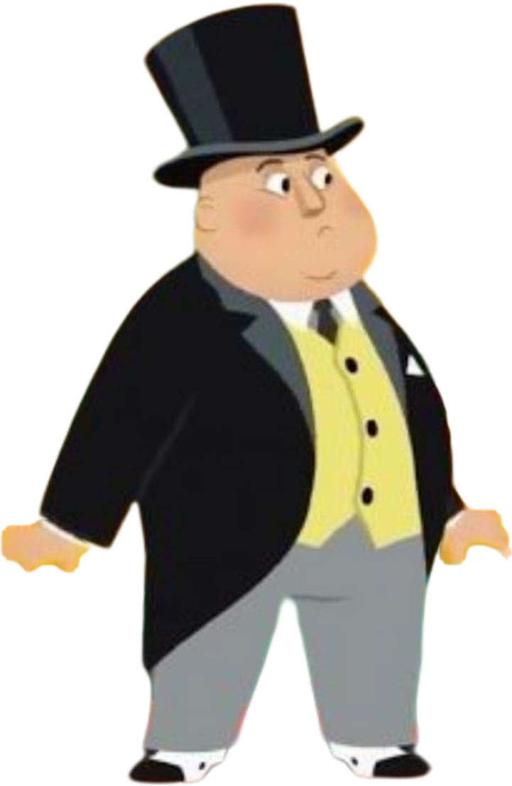 Fat Controller Smiling The Fat Controller (Stunned) by Mcgraffins1826 on DeviantArt
