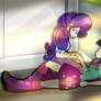 Rarity y Twilight