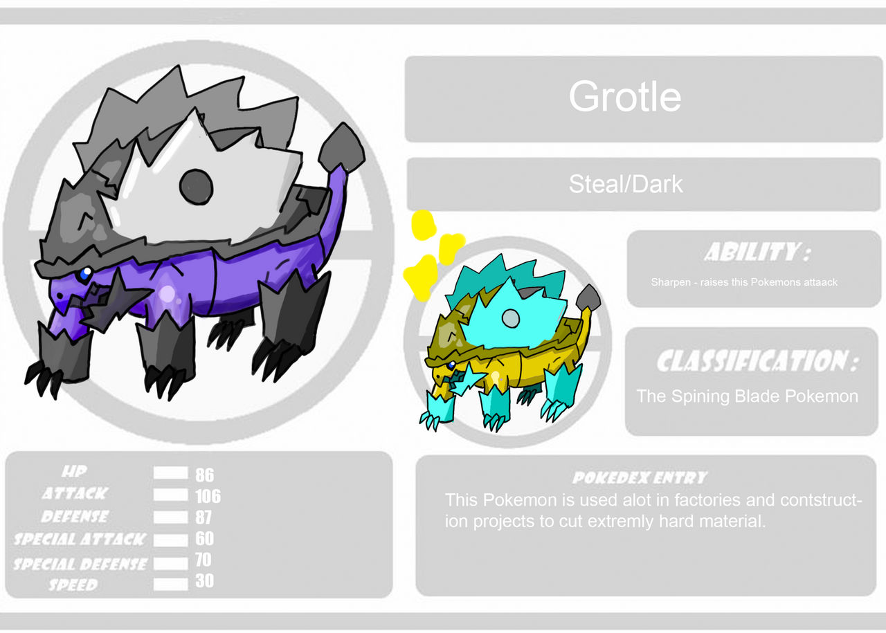 Grotle Deviantart #2 Regional Grotle by DeadMeatPete2 on DeviantArt