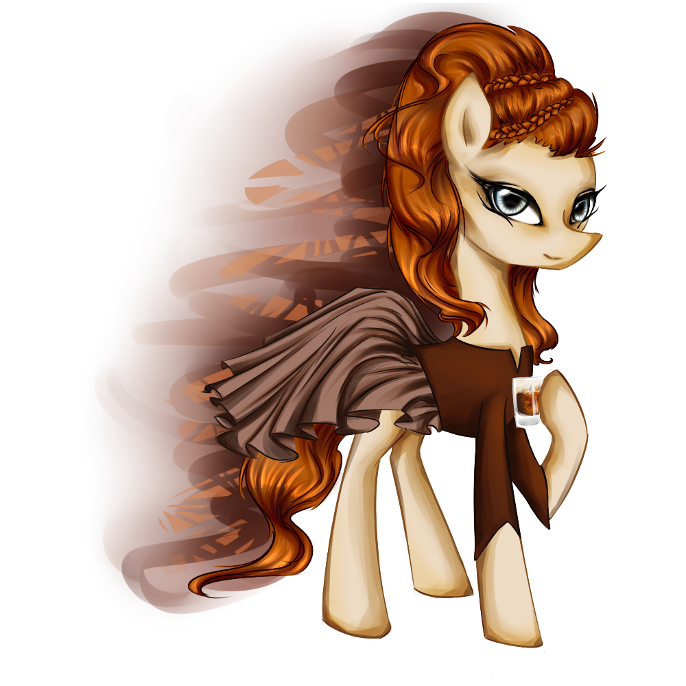 Cocktail ponies ~ White Russian