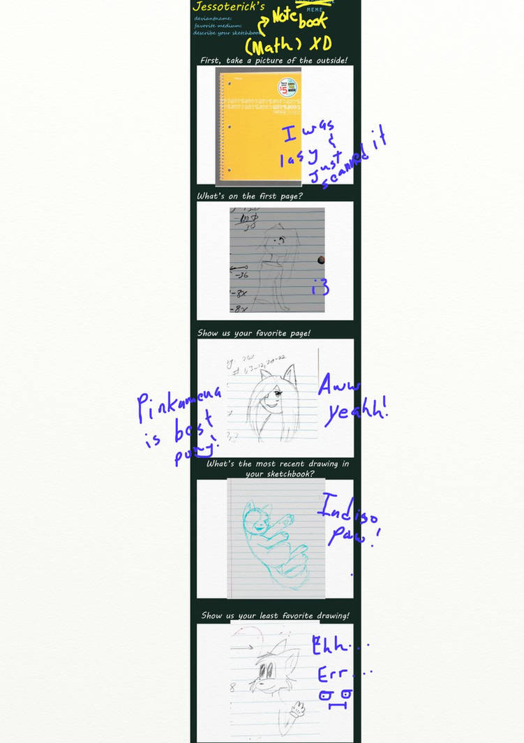 Notebook MEME by CamSpooks on DeviantArt