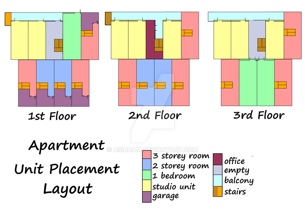 Apartment Unit Placement Layout by AsiaBAM on DeviantArt