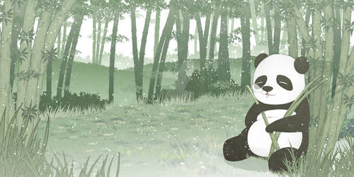 Panda forest NB 1 text