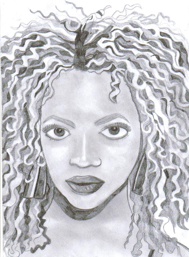 Beyonce Sketch