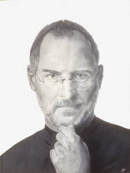 Steve Jobs Painting