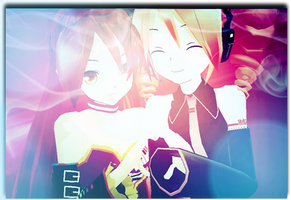 MMD Ritsu and Teto