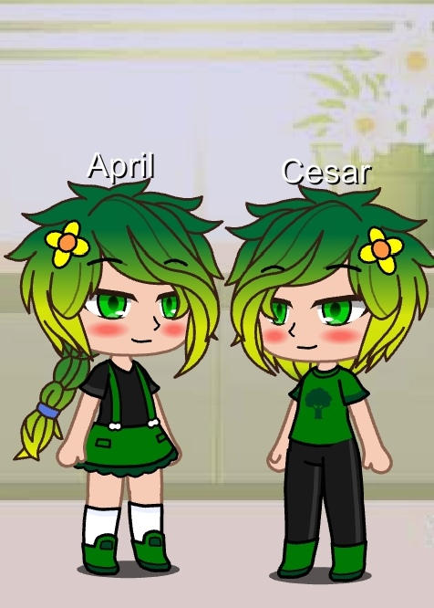 April Cesar Cesar and April - Scotganm future kids by ShyRoseblossomDragon on ...
