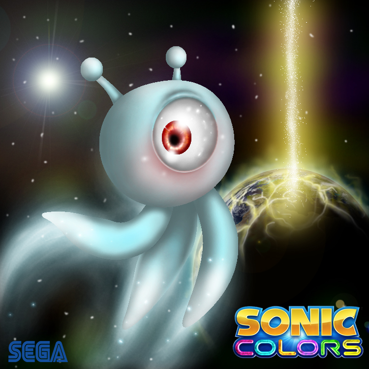 Wisp- Sonic Colors Fan Art