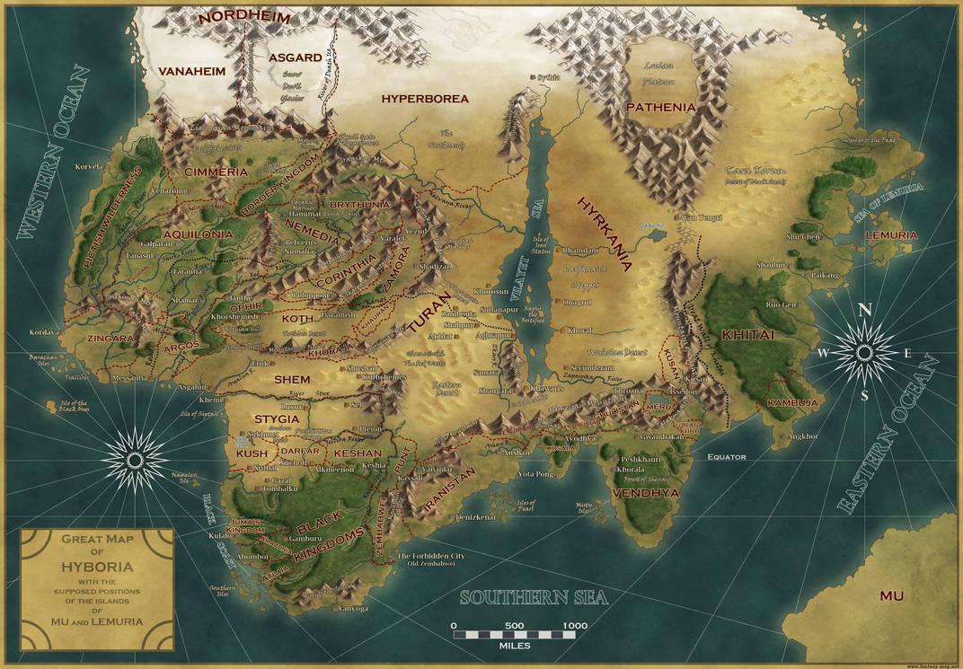 Hyboria by Sapiento on DeviantArt Hyboria by Sapiento on DeviantArt