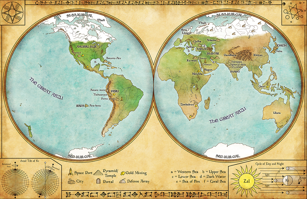 World map by Sapiento on DeviantArt
