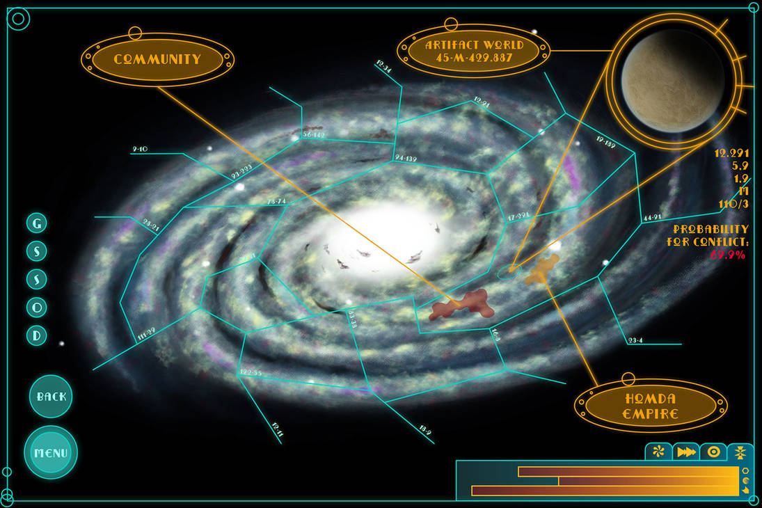 Galaxy Map By Sapiento On DeviantArt