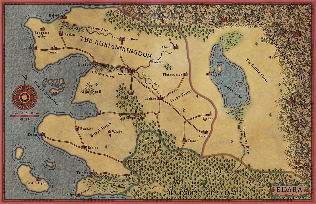 Cedara Map Scale Edara by Sapiento on DeviantArt