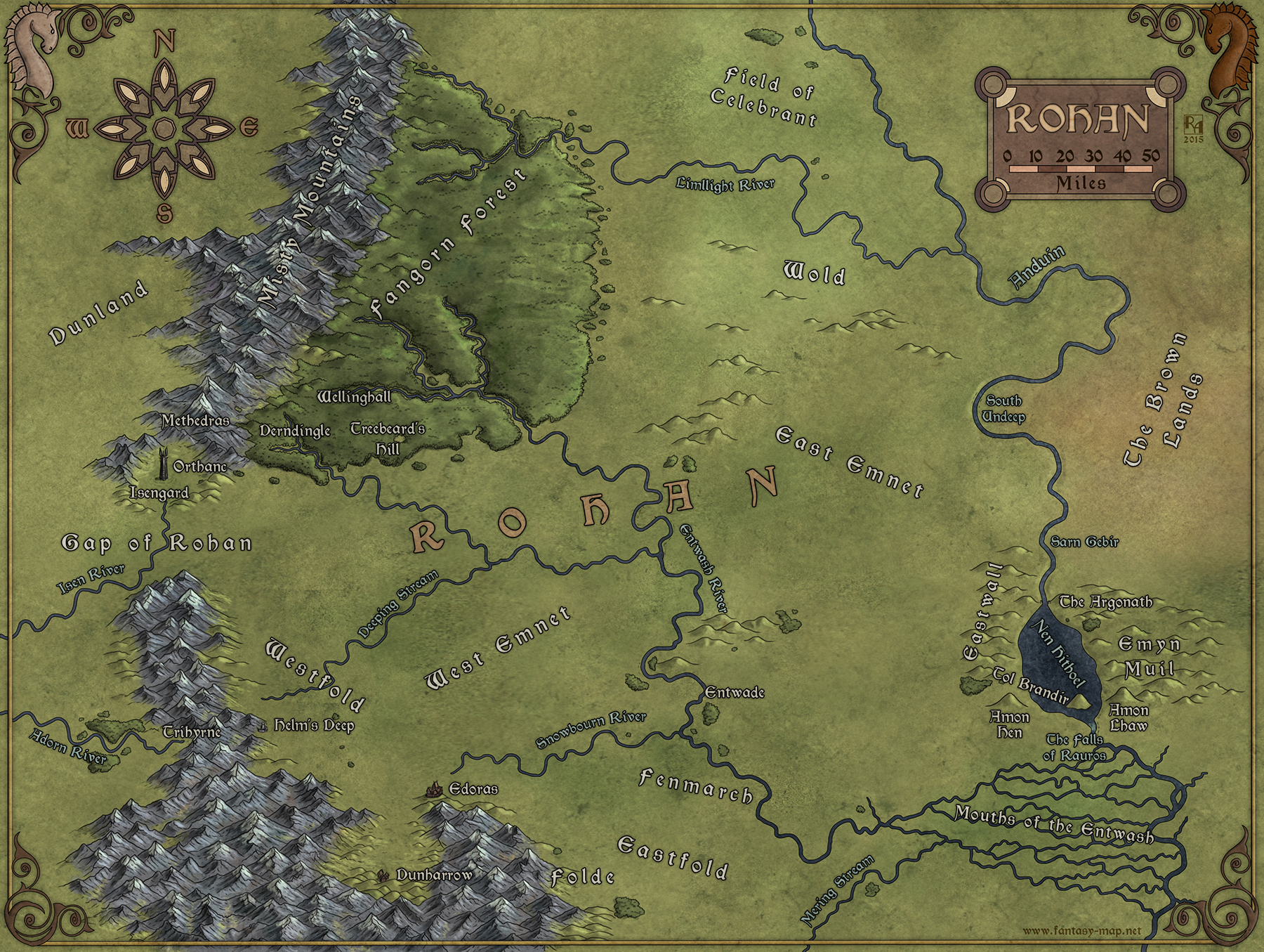 High Quality Rohan Map Rohan by Sapiento on DeviantArt
