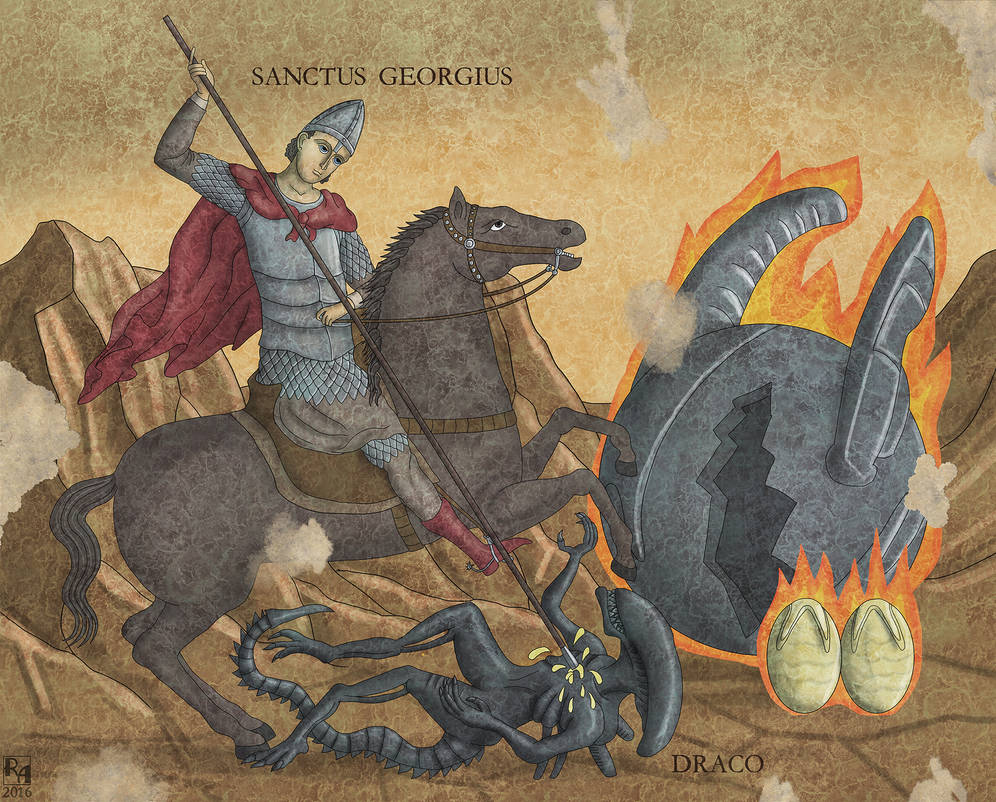Saint George and the Dragon by Sapiento on DeviantArt