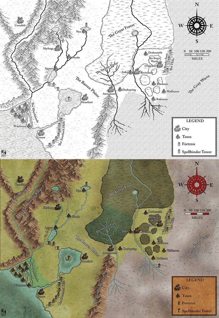 Mapbook Deviantart Novel map by Sapiento on DeviantArt