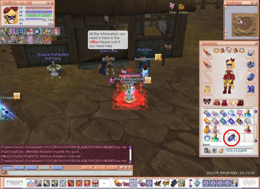 .::My Flyff Eclipse Charakter::. by Raphi-Wolflight on DeviantArt