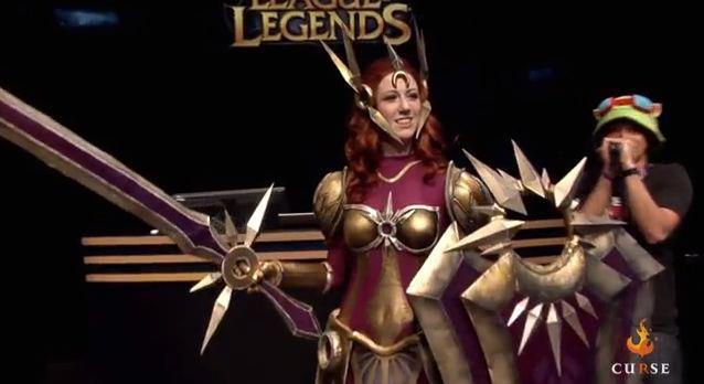 Curse.com League of Legends Leona Cosplay