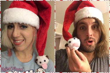 Poro Santa Hats