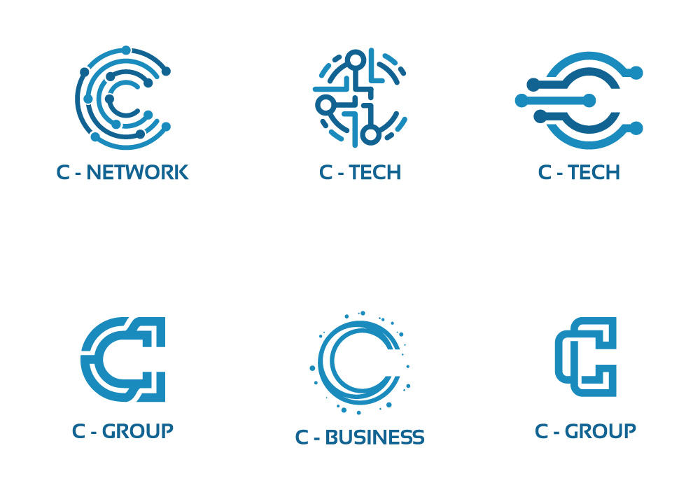 C initial Tech logo vector set by Javanesia45 on DeviantArt