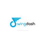 Modern Wing and Dash logo template designs