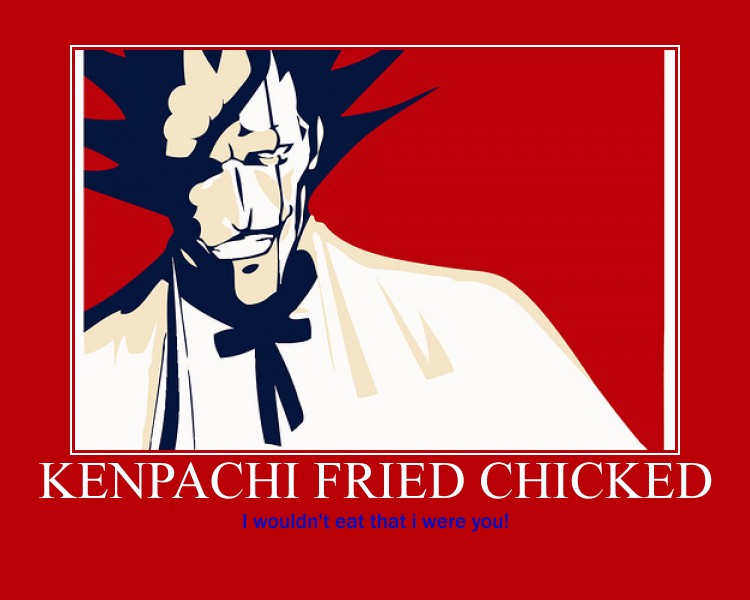 Kenpachi motivational poster