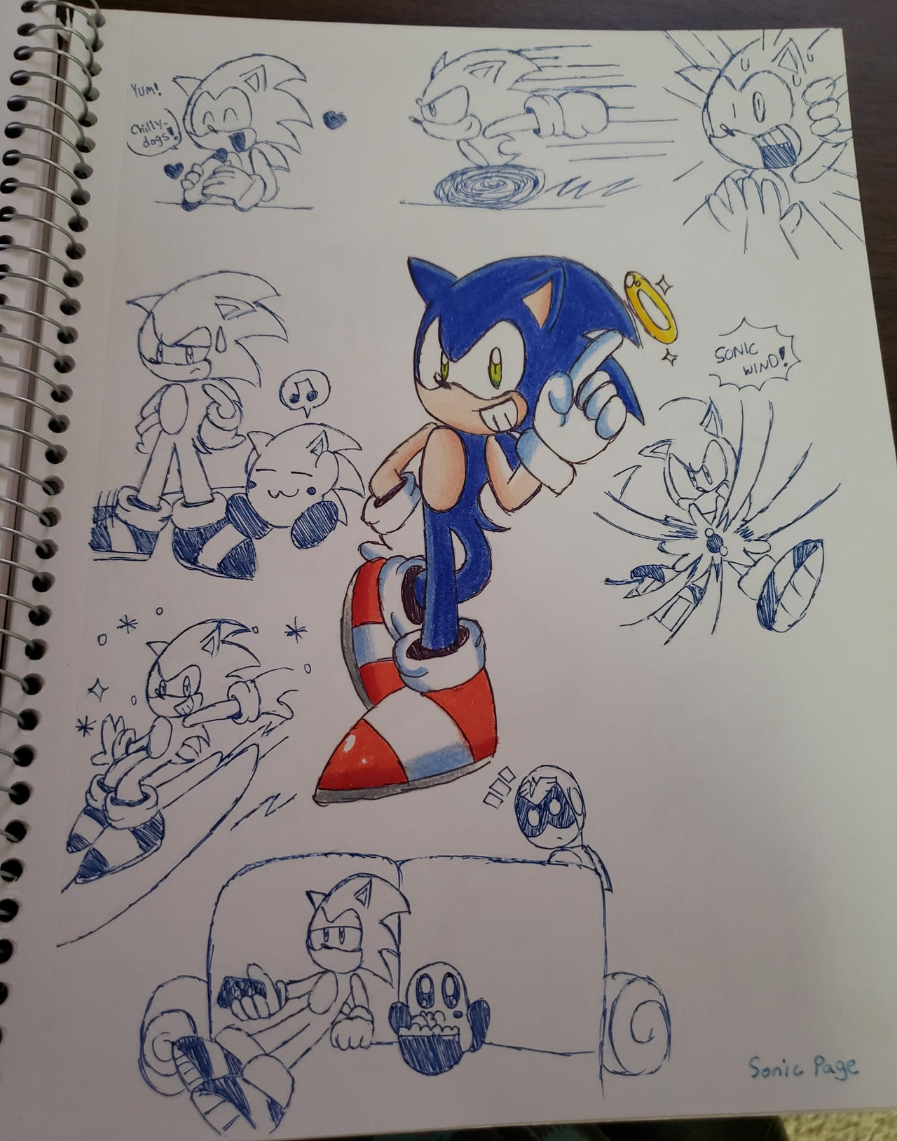 Sonic Page by PinkHavoc57 on DeviantArt
